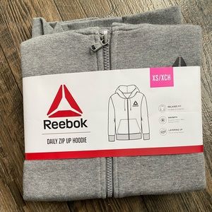Brand New Reebok Daily Zip Up Hoodie